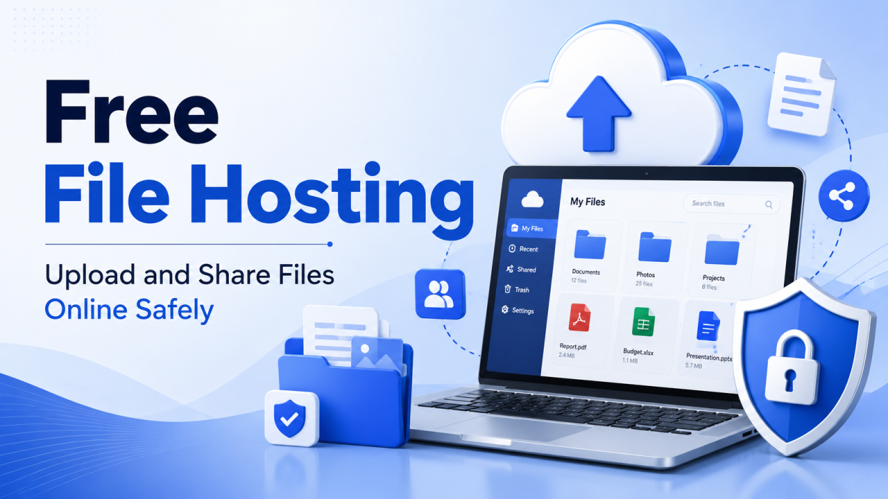 Free File Hosting: Upload and Share Files Online Safely
