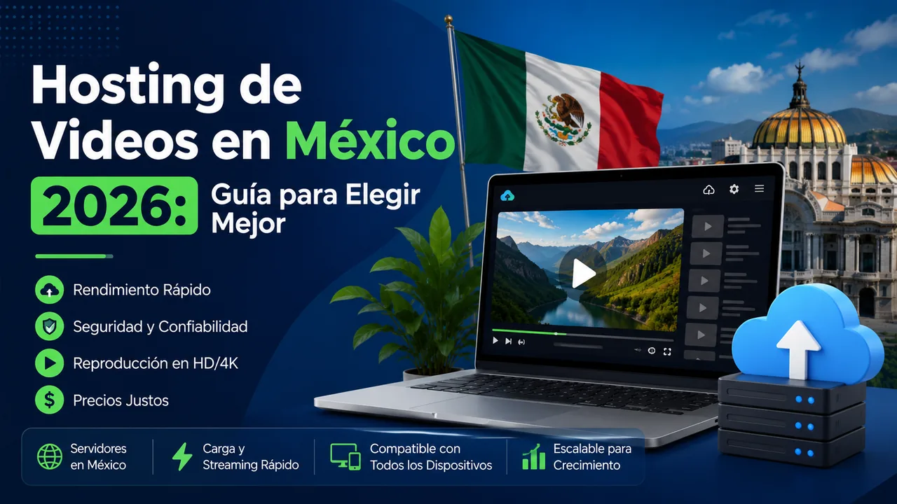 Hosting de Videos en México 2026: Guía para Elegir Mejor