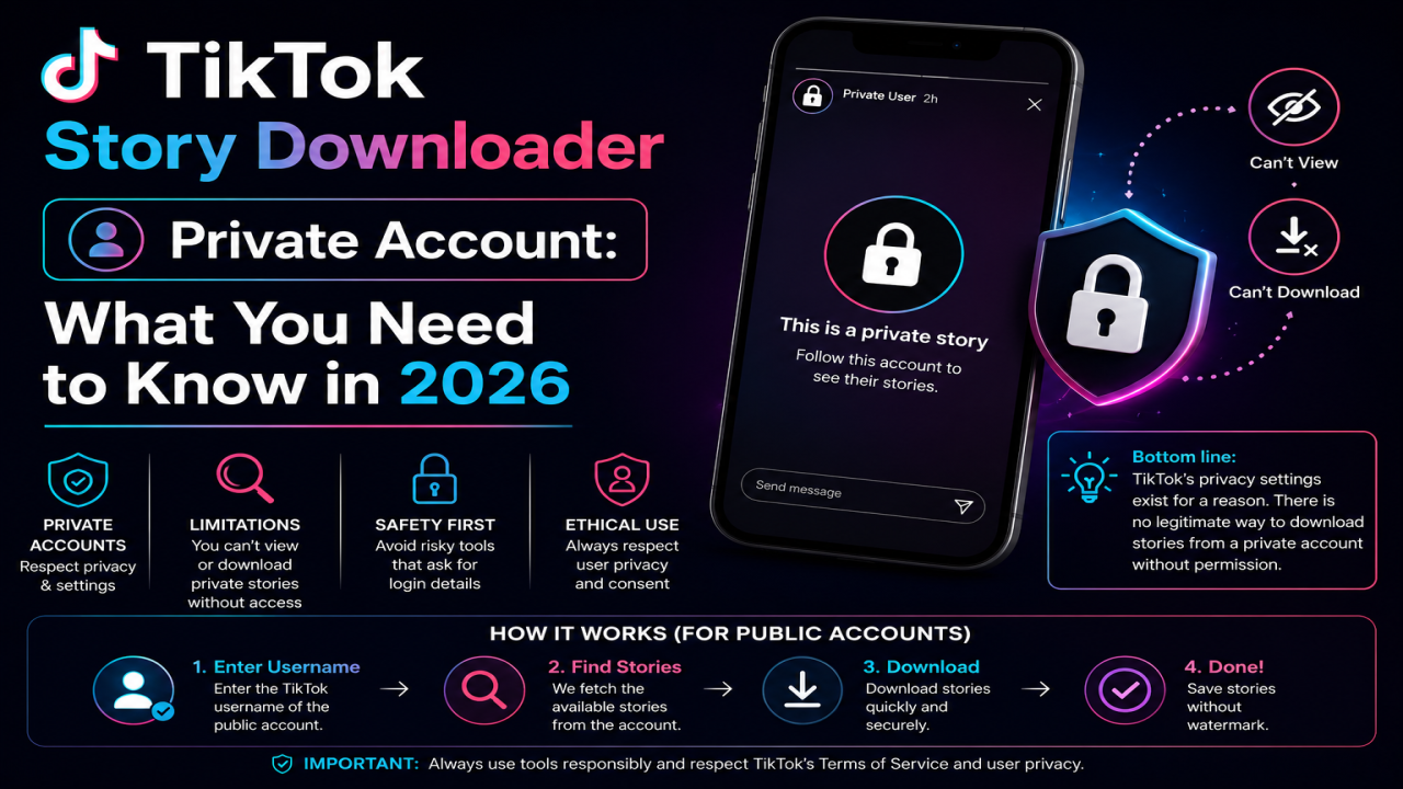TikTok Story Downloader Private Account: What You Need to Know in 2026