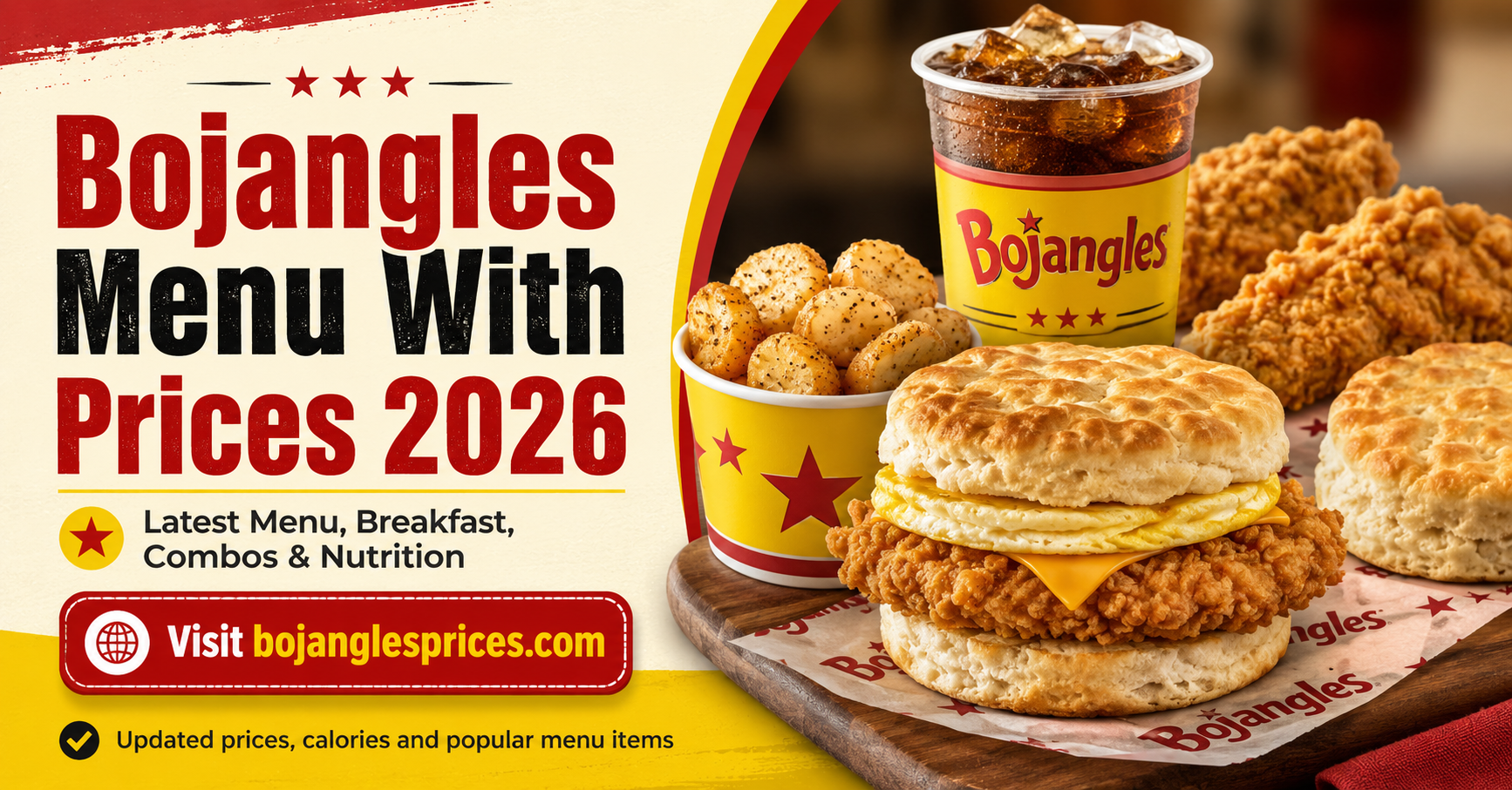 Bojangles Menu Prices 2026