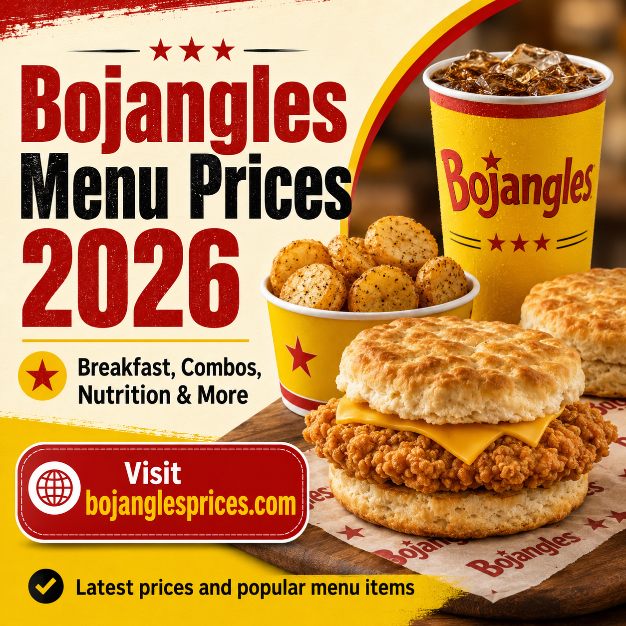 Bojangles Menu Prices 2026